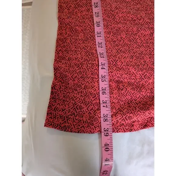 Toad&Co Burnt Orange Drop Waist Dress Organic Cotton Tencel Sustainable Large - Picture 5 of 5